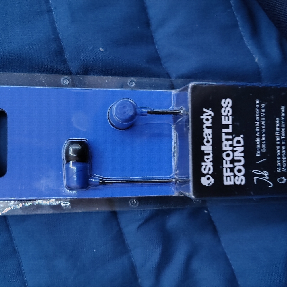 Skullcandy Jib In-Ear Earbuds with Microphone - Blue | Supreme Sound
